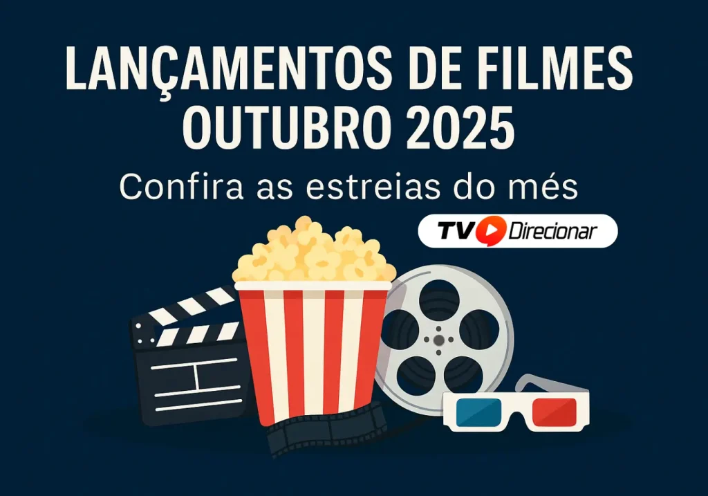 Lançamentos de filmes outubro 2025: Confira as estreias do mês - TV Direcionar