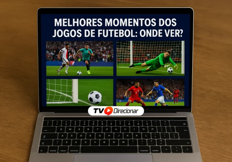 Melhores momentos dos jogos de futebol: Onde ver ? - TV Direcionar
