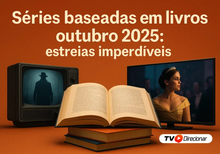 Séries baseadas em livros outubro 2025: Estreias imperdíveis - TV Direcionar