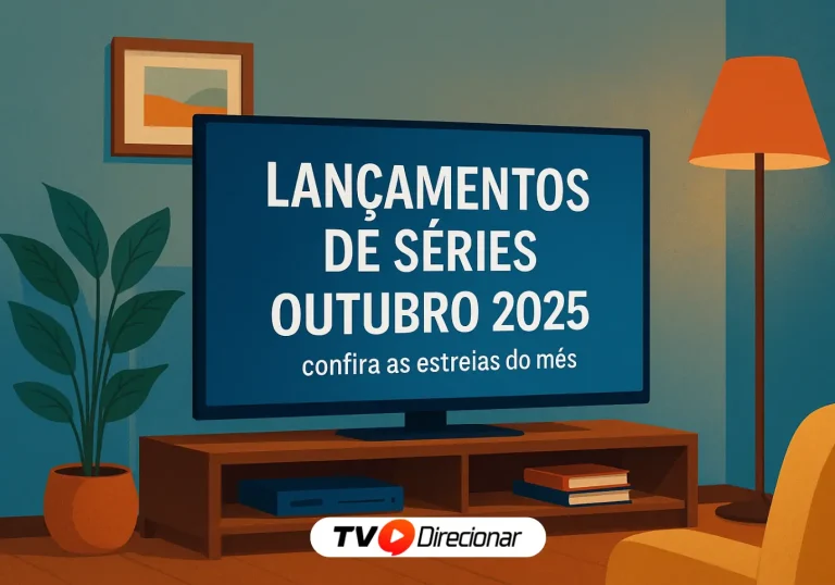 Lançamentos de séries outubro 2025: Confira as estreias do mês - TV Direcionar